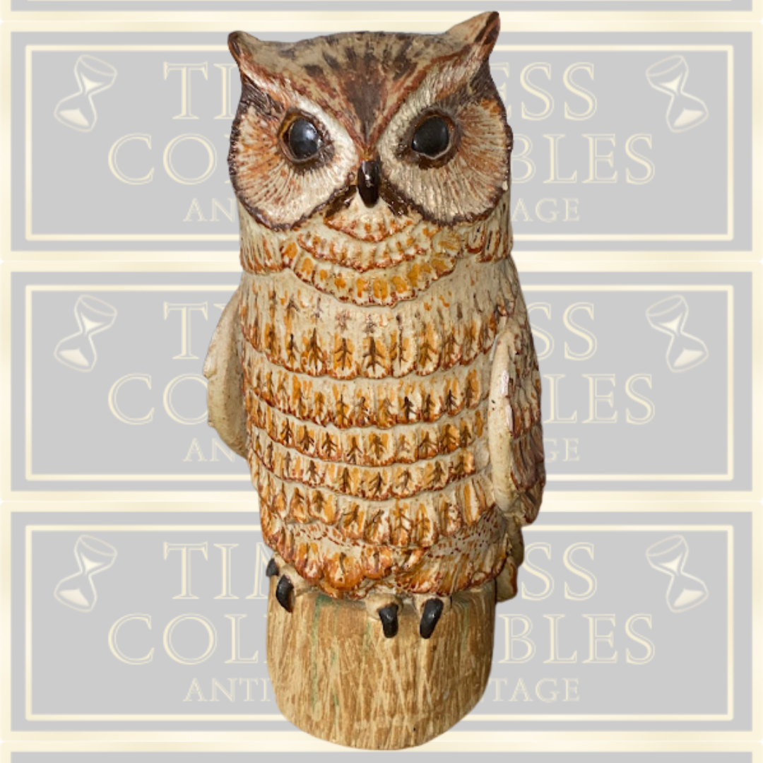 Vintage Studio Pottery Tawny Owl