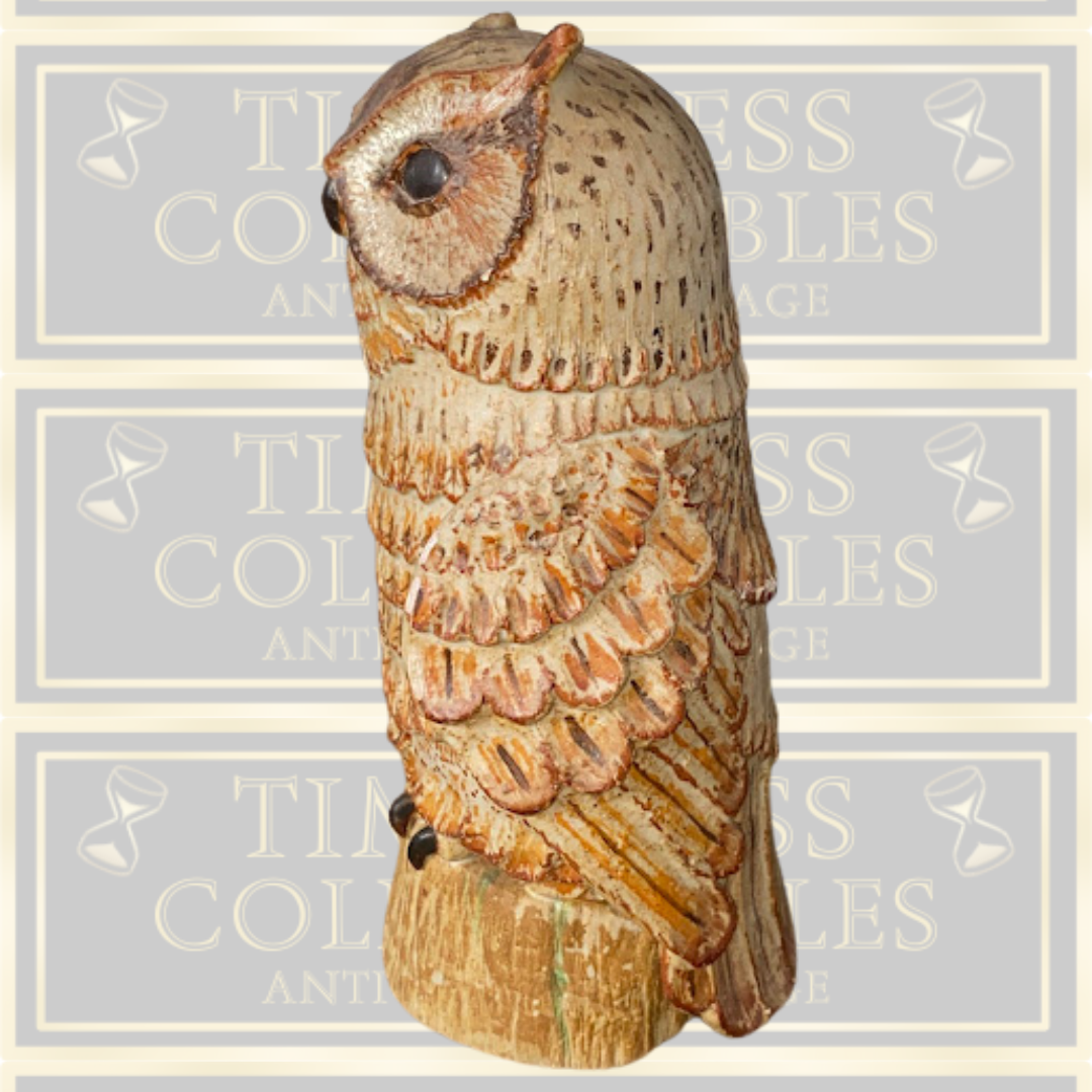 Vintage Studio Pottery Tawny Owl