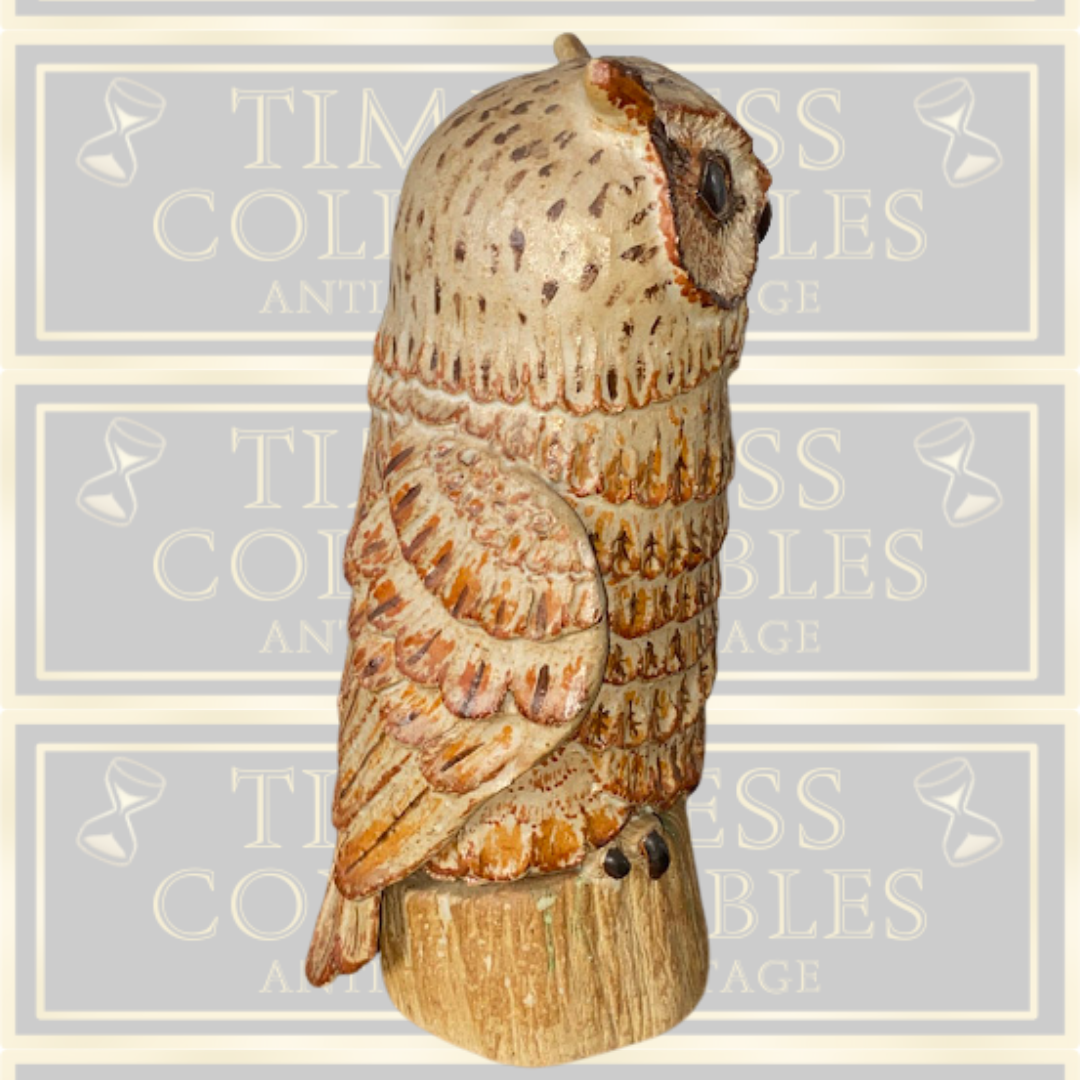 Vintage Studio Pottery Tawny Owl