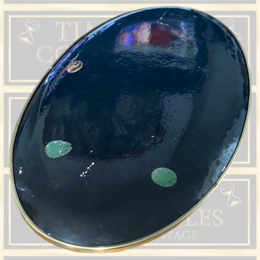 Vintage New Zealand Paua shell Mother Pearl Tray