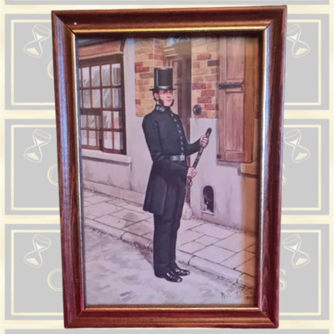 Vintage Police Photo Prints By Bryan Fosten