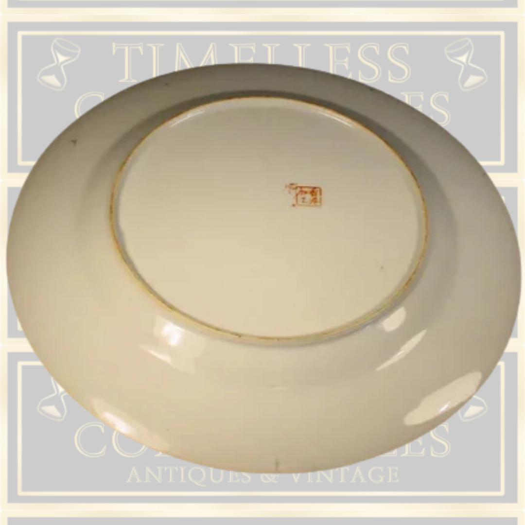 Chinese Famille Rose Large Plate