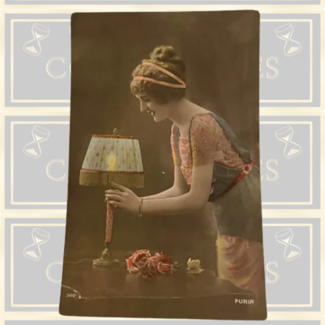 Antique Postcards x Six