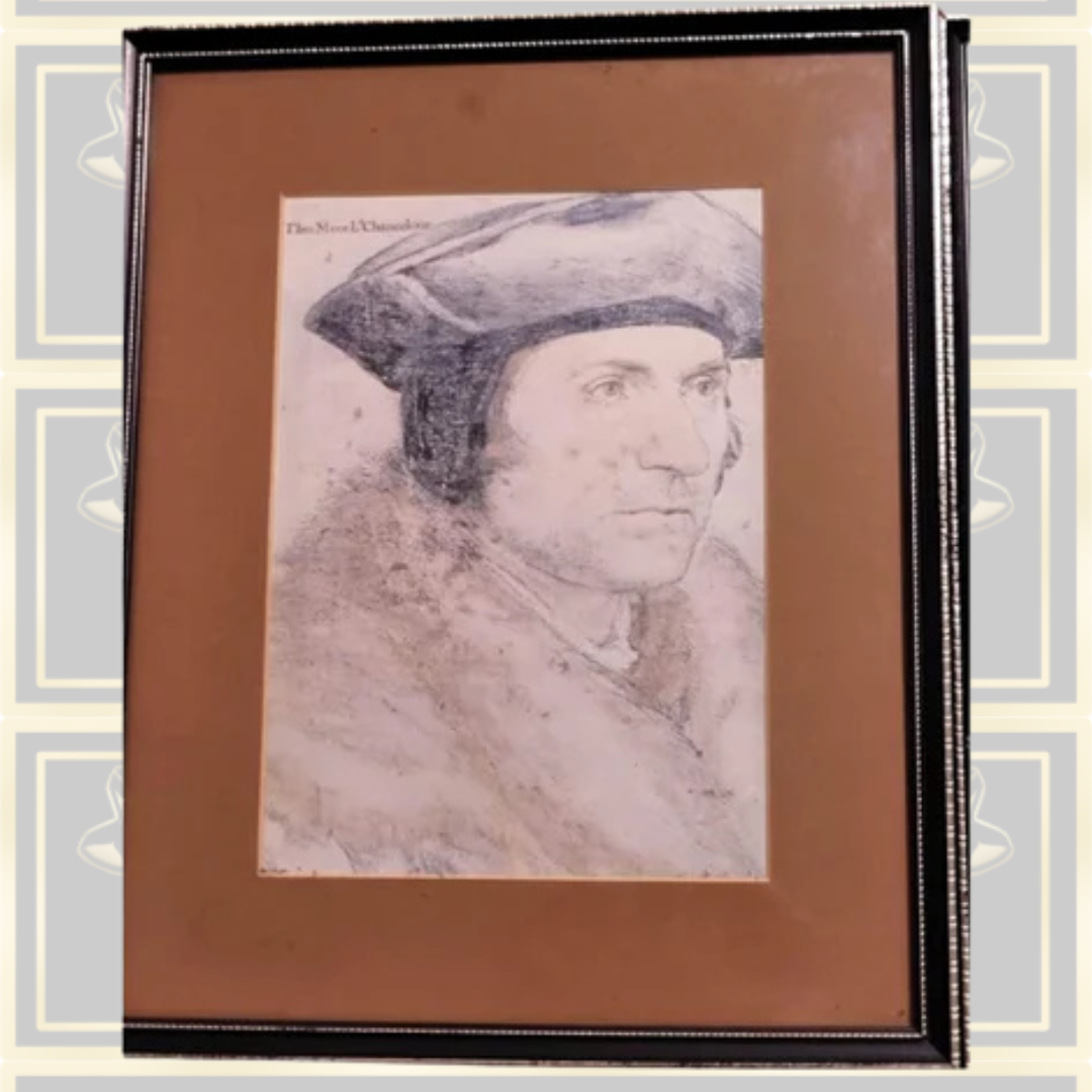 Three John Leech Thomas More Antique Pictures