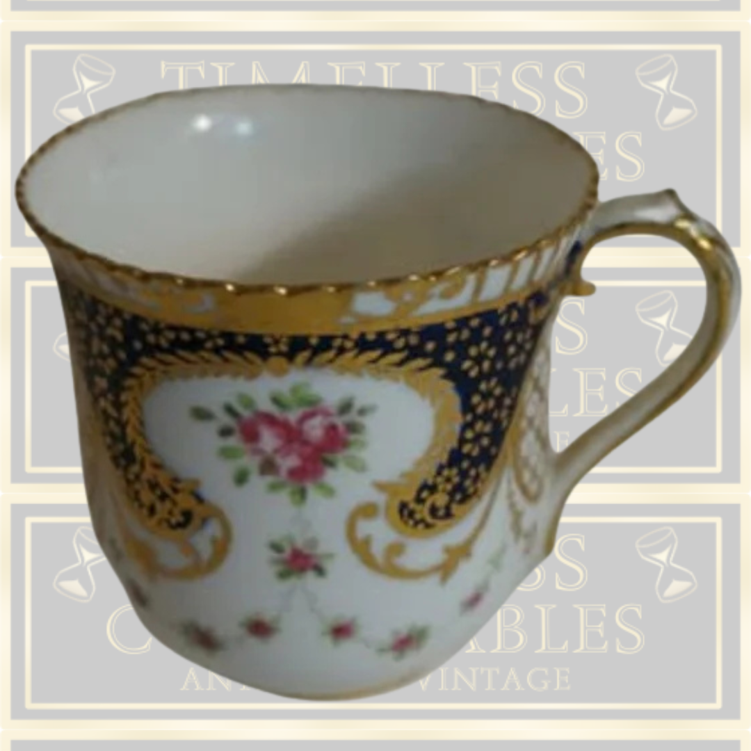 Antique Harrods Tea Cups And Saucers