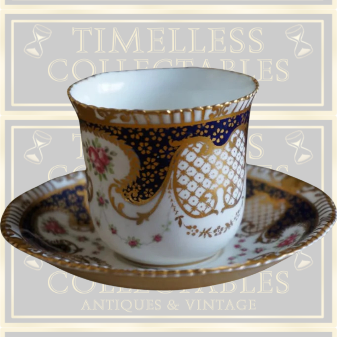 Antique Harrods Tea Cups And Saucers