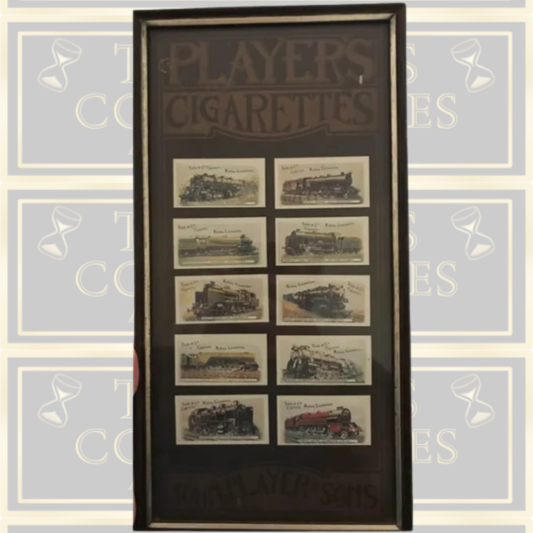 Vintage John Players Cigarettes Train Card Collection