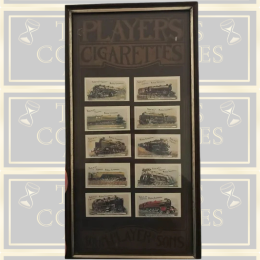 Vintage John Players Cigarettes Train Card Collection