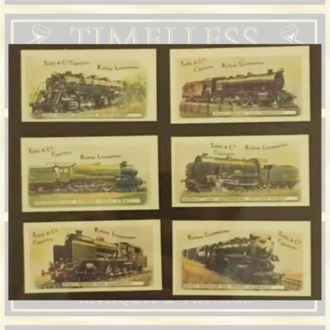 Vintage John Players Cigarettes Train Card Collection