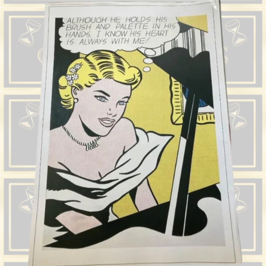 Vintage Pop Art Poster