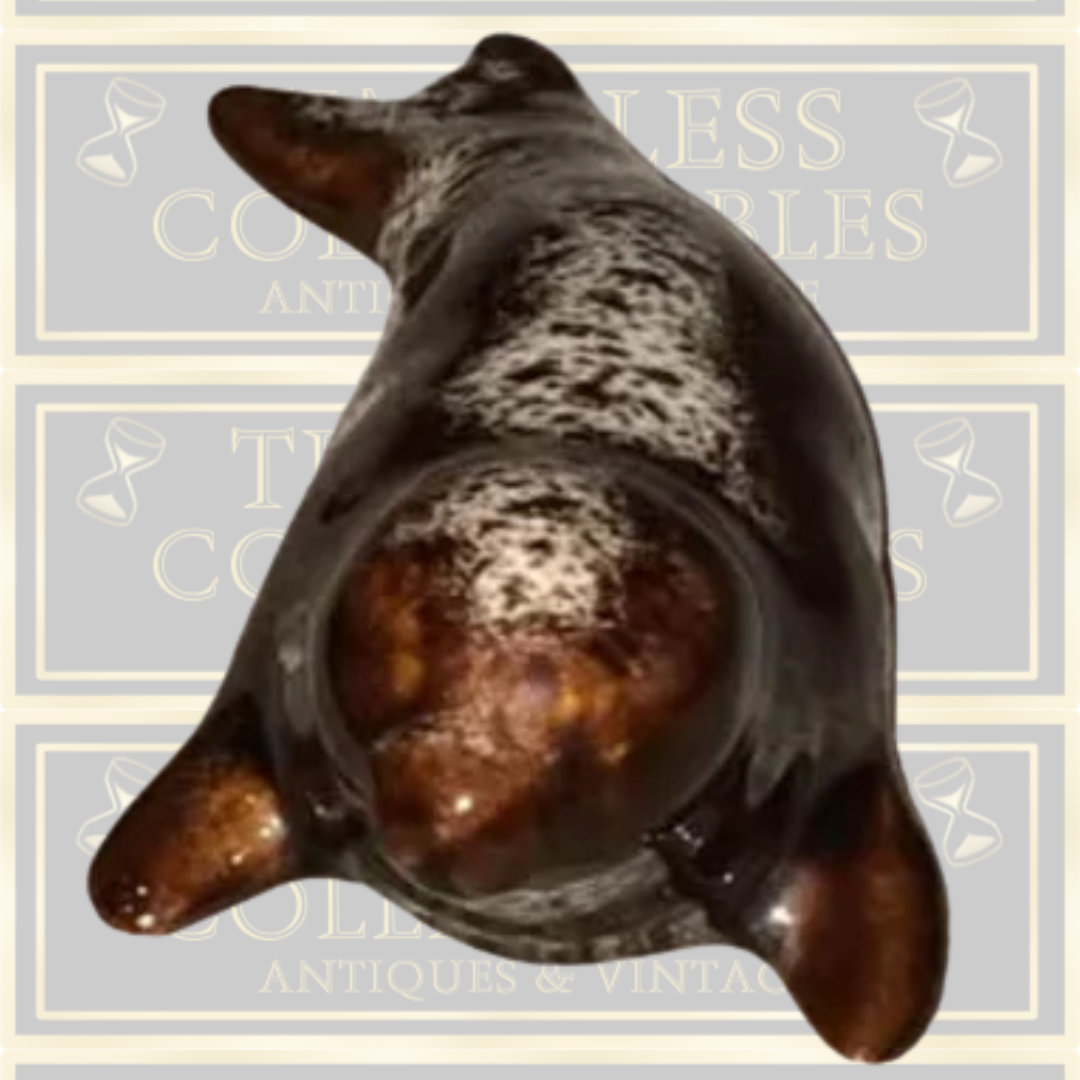 Pair Of Cornwall's Famous Fosters Vintage Pottery Seals