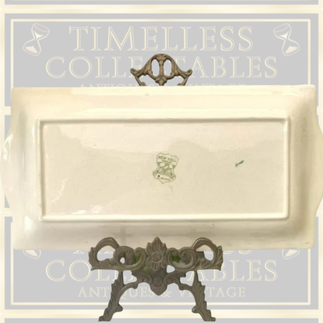 Antique Staffordshire New Hall Hanley Display Platter