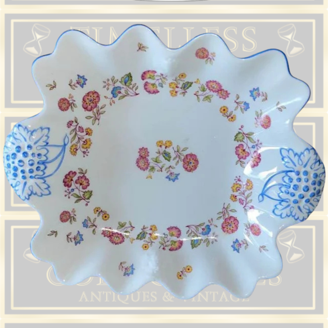 Hammersley Bone China Painted Floral Plate