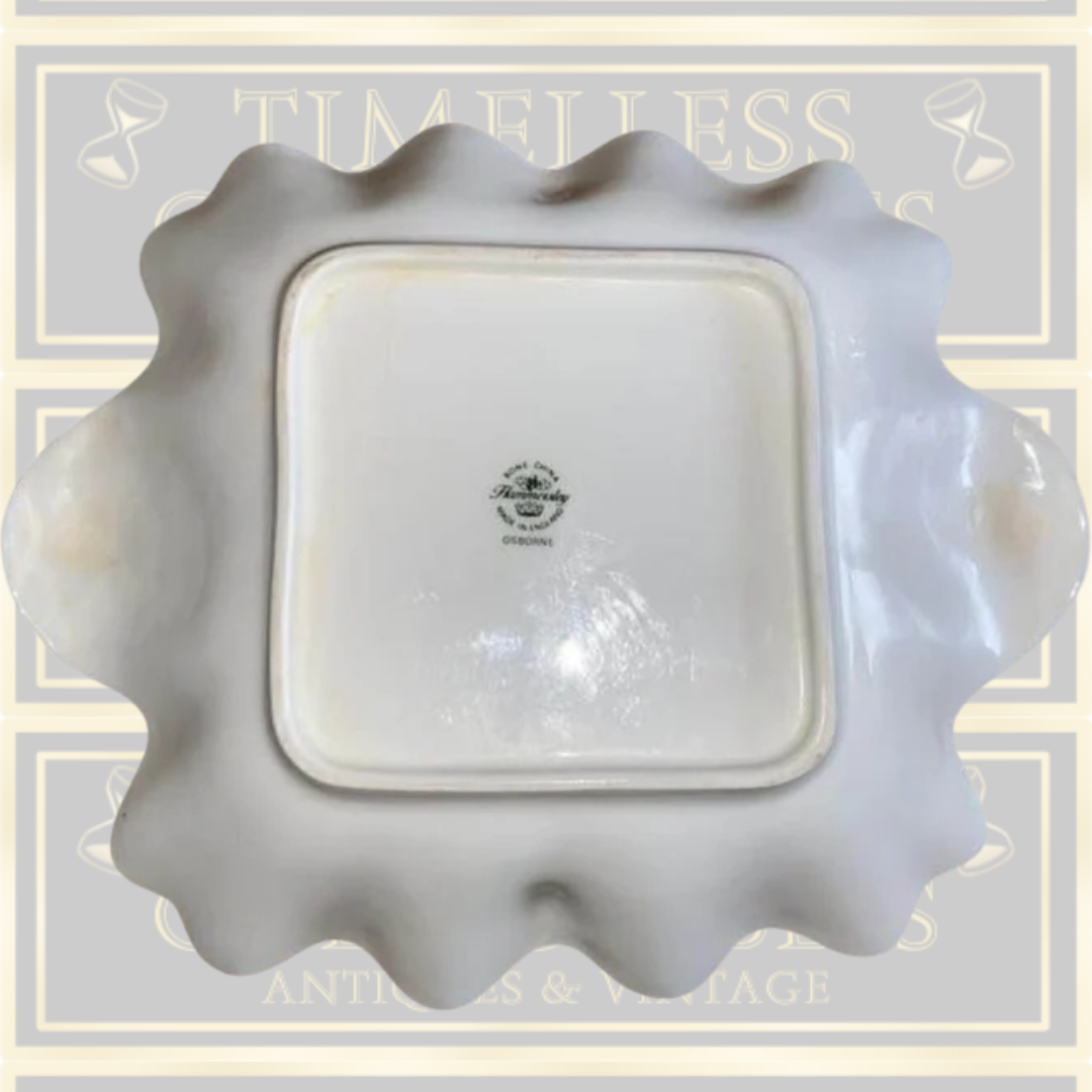 Hammersley Bone China Painted Floral Plate