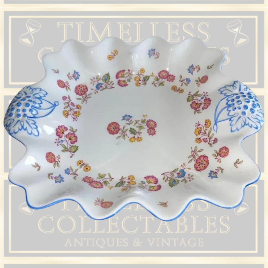 Hammersley Bone China Painted Floral Plate