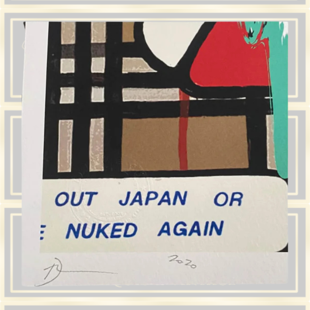 Death NYC 2020 Out Japan Original Artist Proof With Certification.