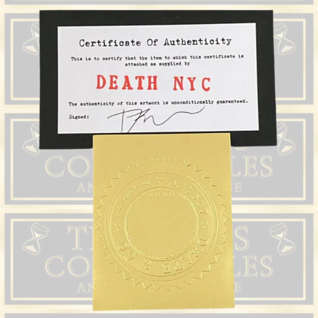 Death NYC 2020 Out Japan Original Artist Proof With Certification.