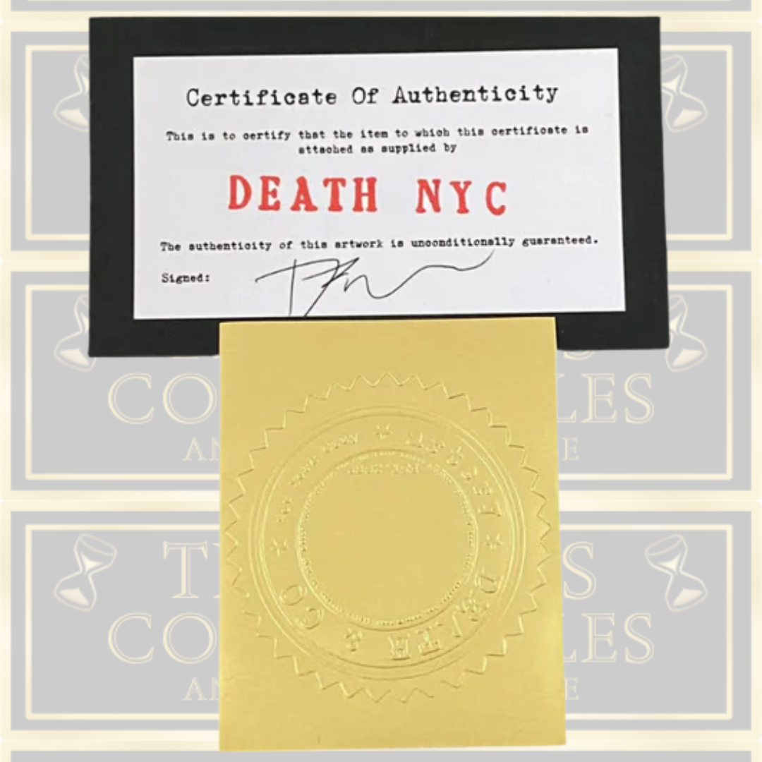 DEATH NYC Original Artist Proof Signed,Banksy Elephants In War Bomb