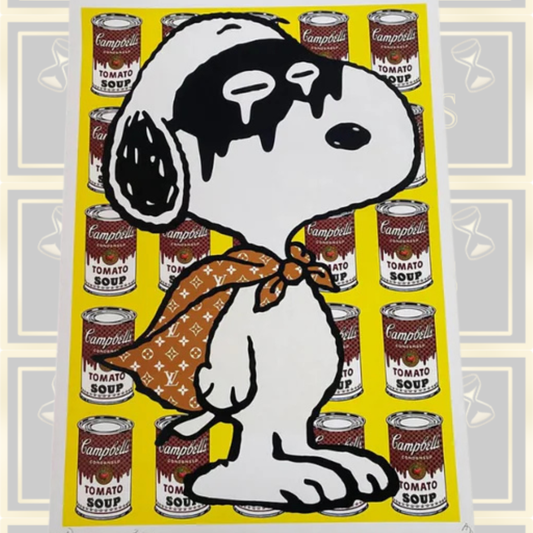 Death NYC 2020 Snoopy Vuitton Original Artist Proof