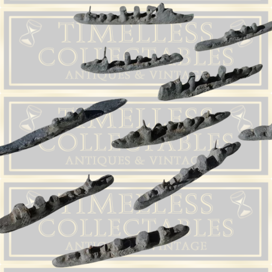 WW1 Scratch Built French Antique Model Ships And Submarines