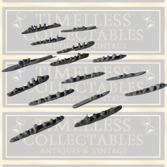 WW1 Scratch Built French Antique Model Ships And Submarines
