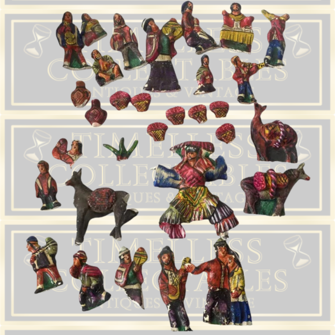 Antique Retablo Diorama Shadowbox