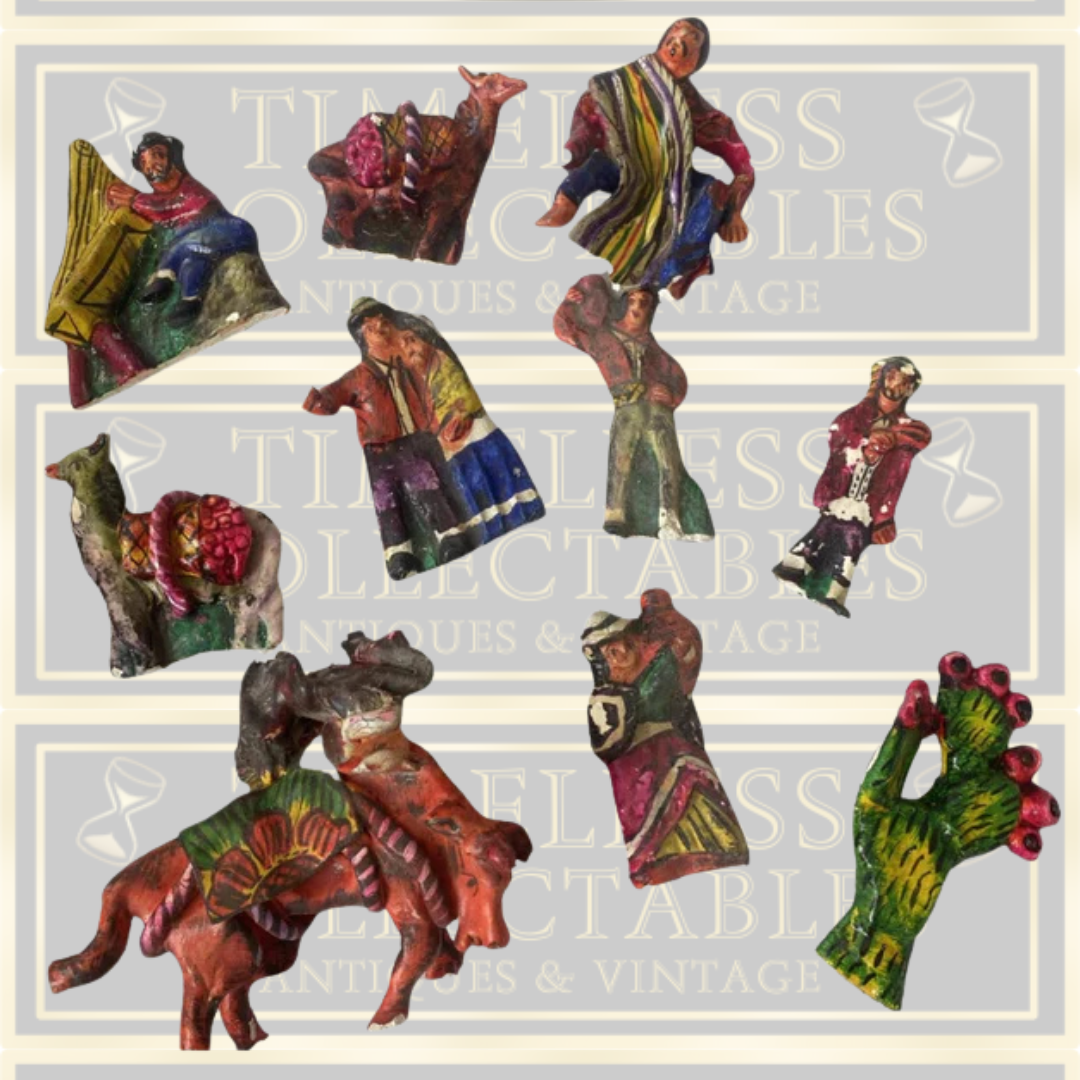 Antique Retablo Diorama Shadowbox