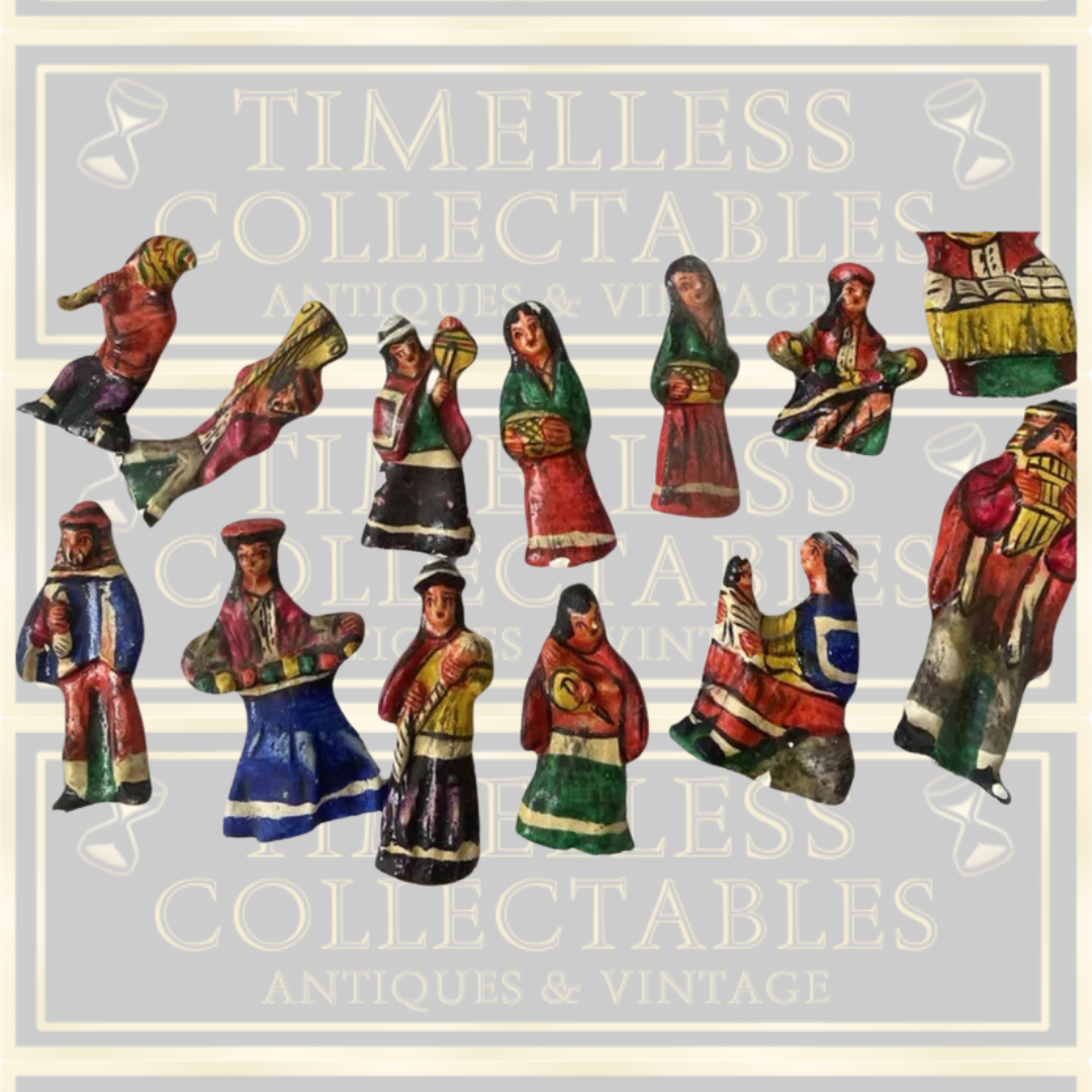 Antique Retablo Diorama Shadowbox