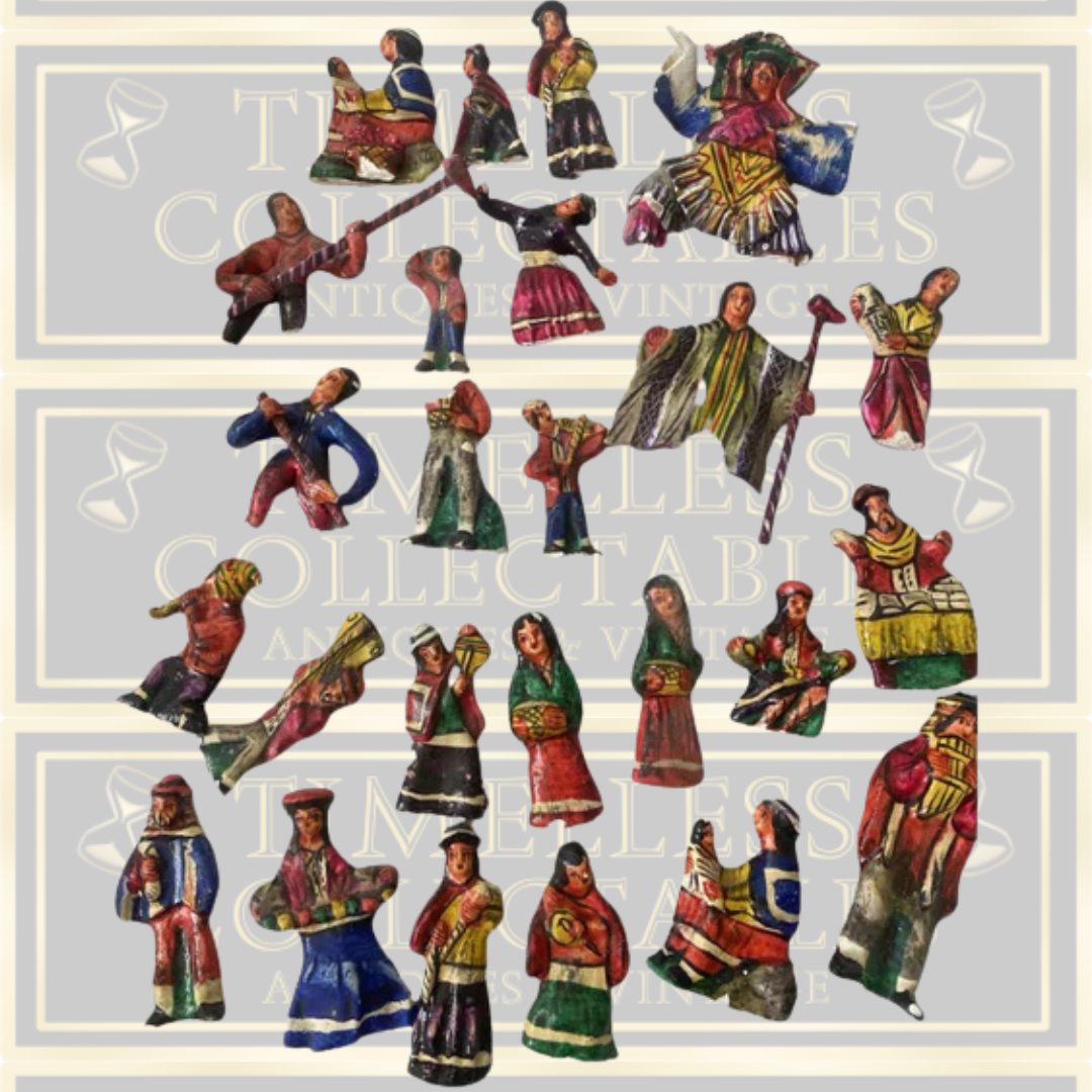 Antique Retablo Diorama Shadowbox