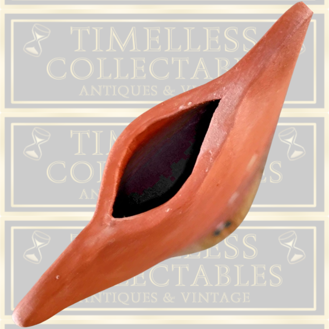 Vintage V. Bizarro Red Clay Barro Pottery Vase