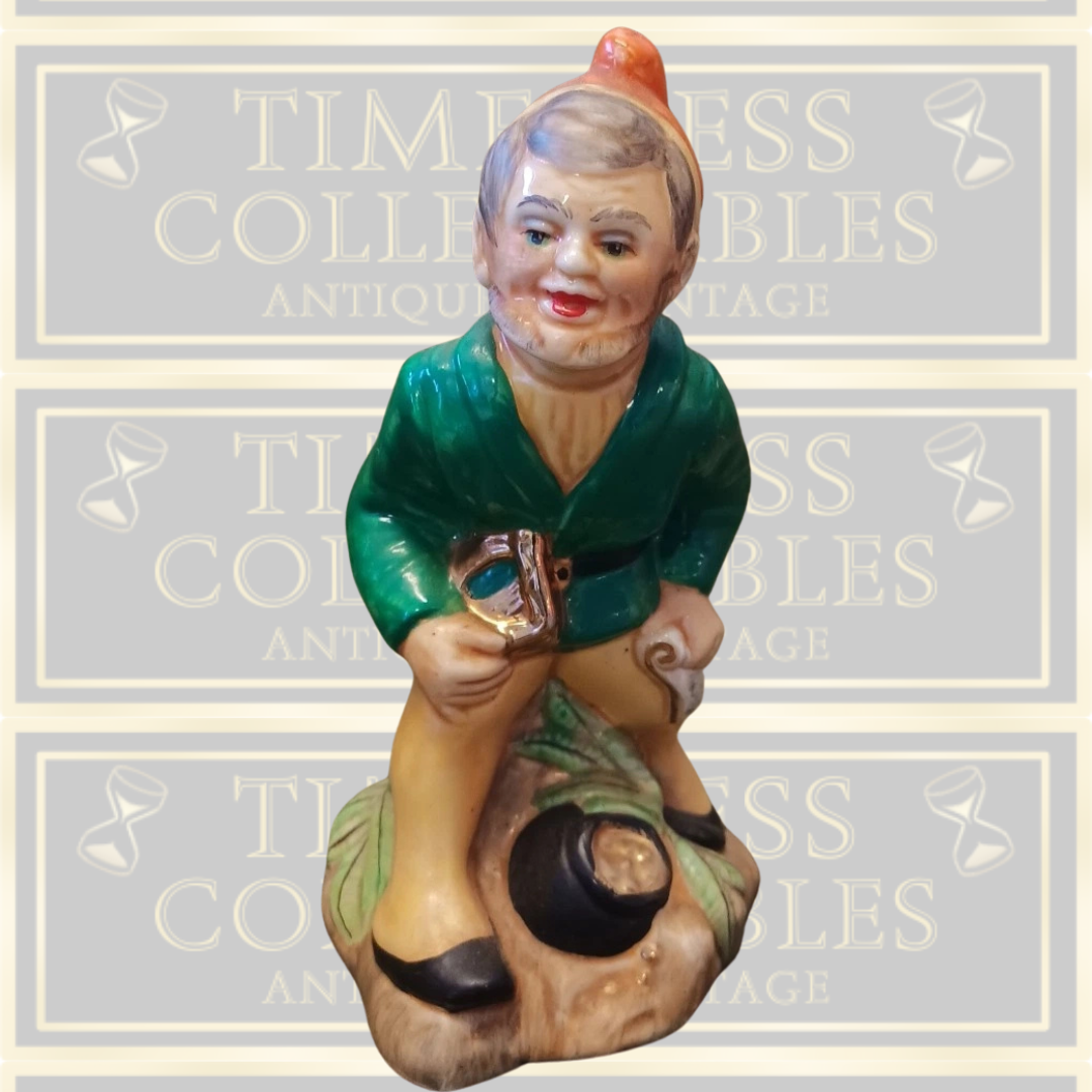 Vintage MZ Dresden Leprechaun Figurine