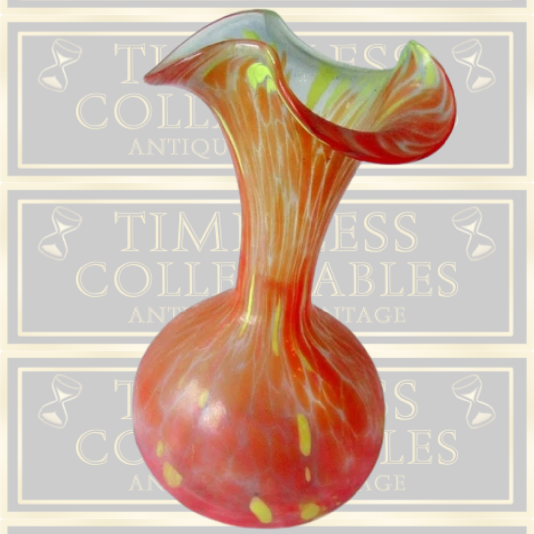 Vintage Handblown Italian Glass Bud Vase