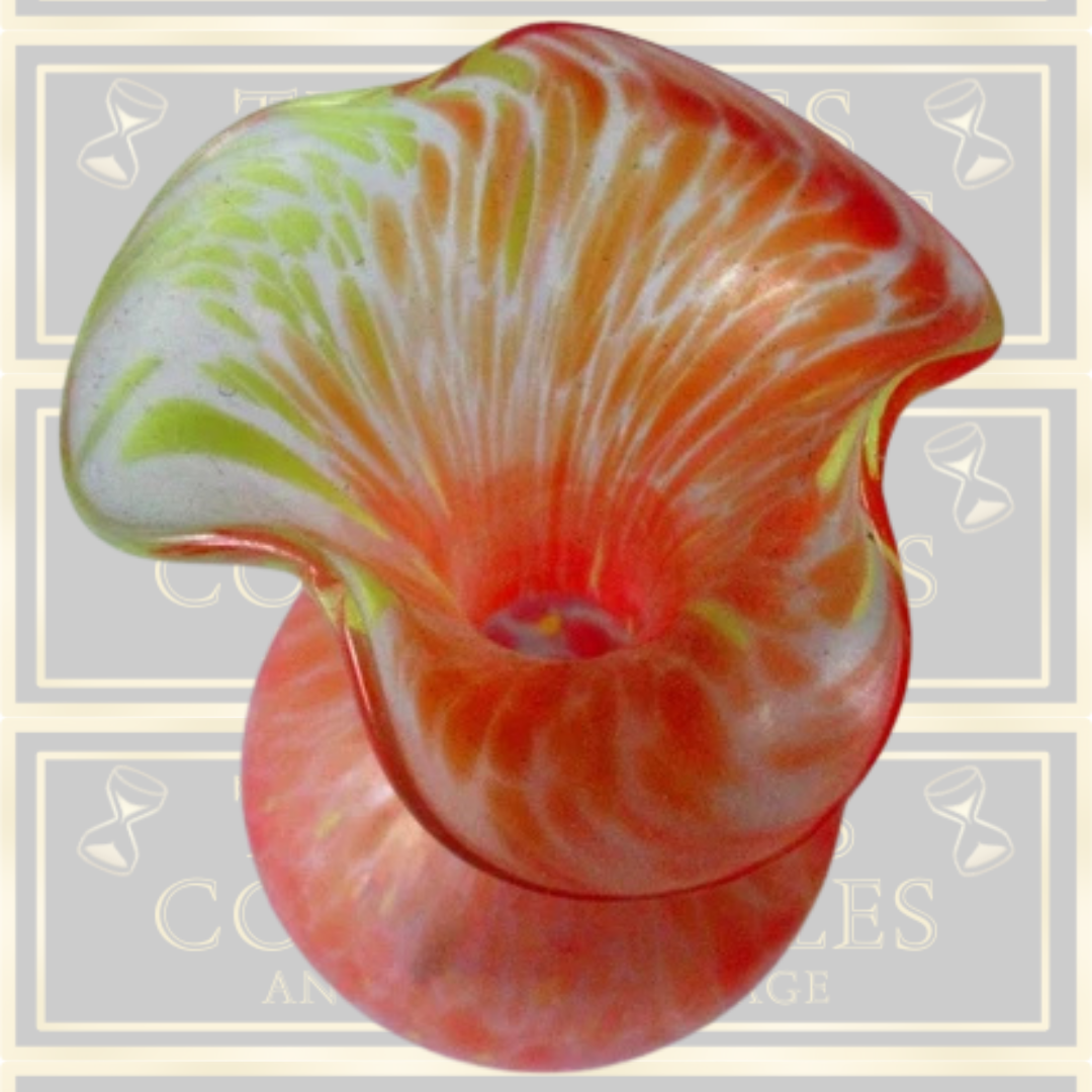 Vintage Handblown Italian Glass Bud Vase