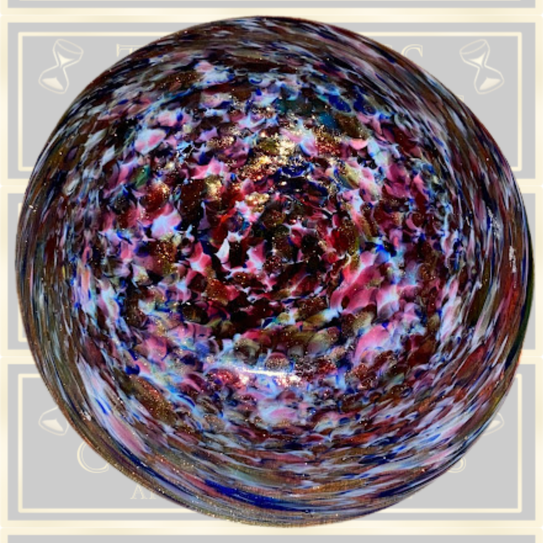 Antique Salivate Venetian Murano Glass