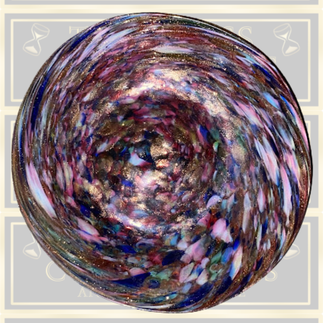Antique Salivate Venetian Murano Glass