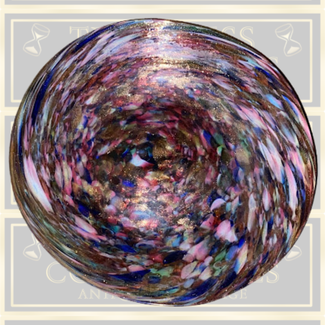 Antique Salivate Venetian Murano Glass