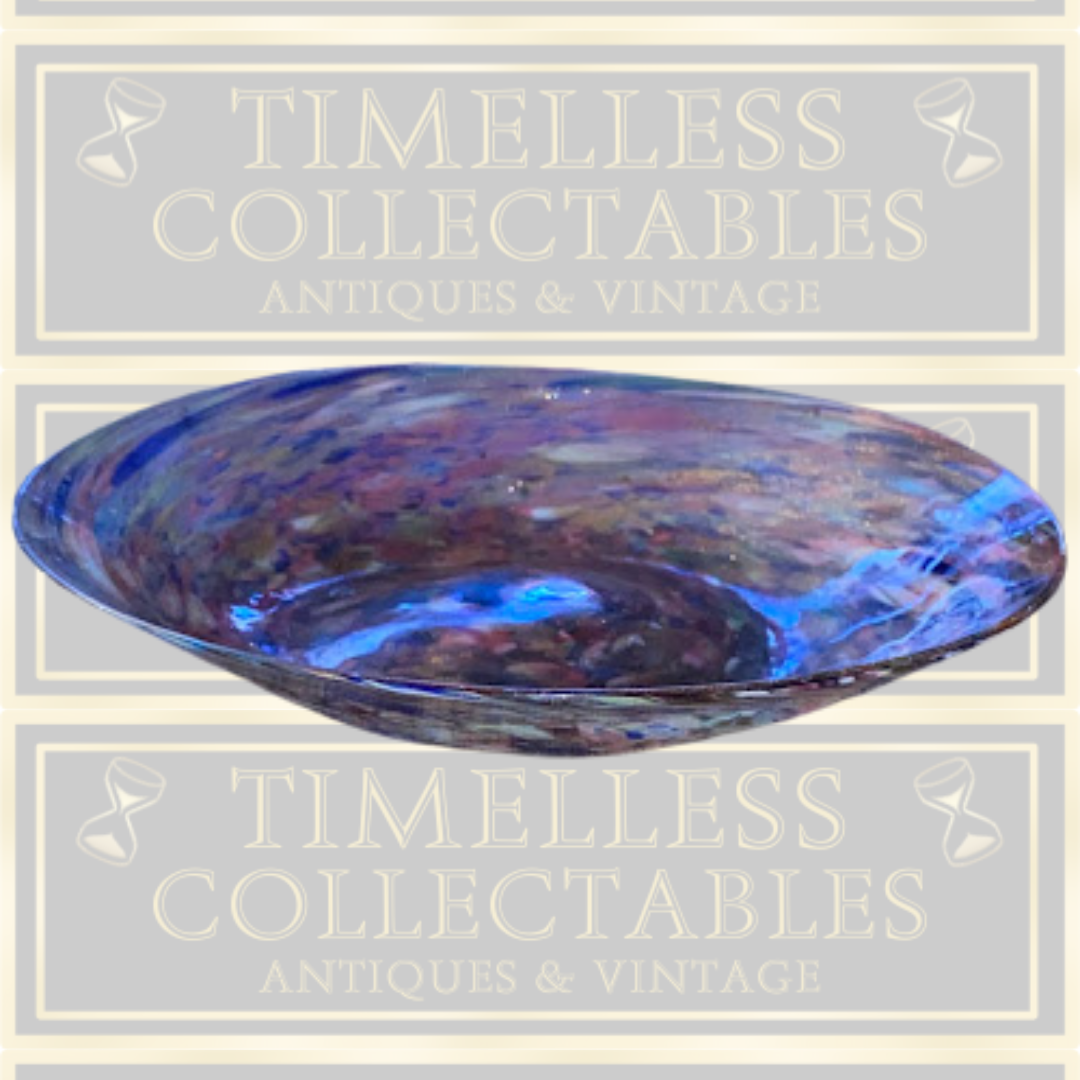 Antique Salivate Venetian Murano Glass