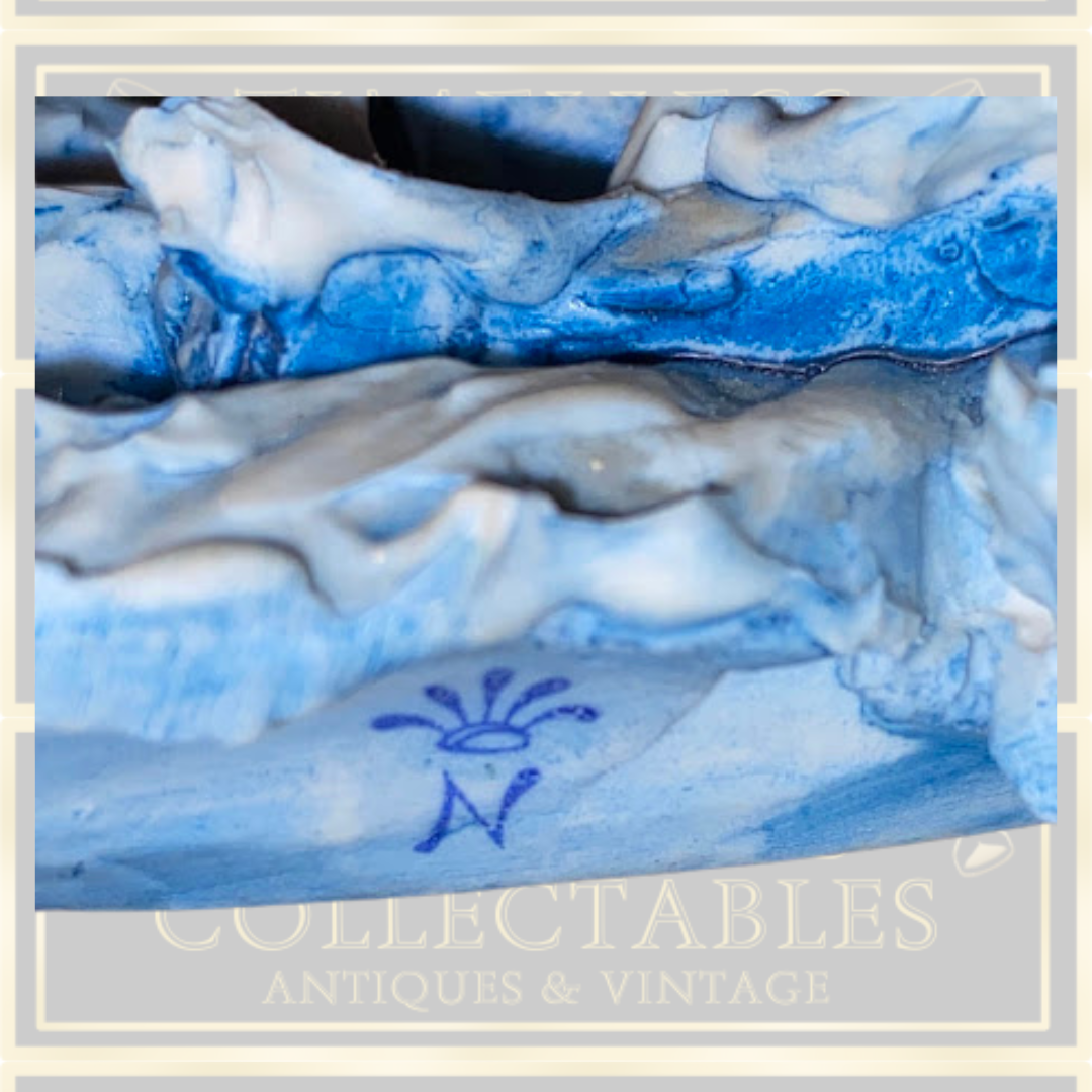 Capodimonte St Christopher Carrying The Christ Child By Renzo Guidolin Figurine