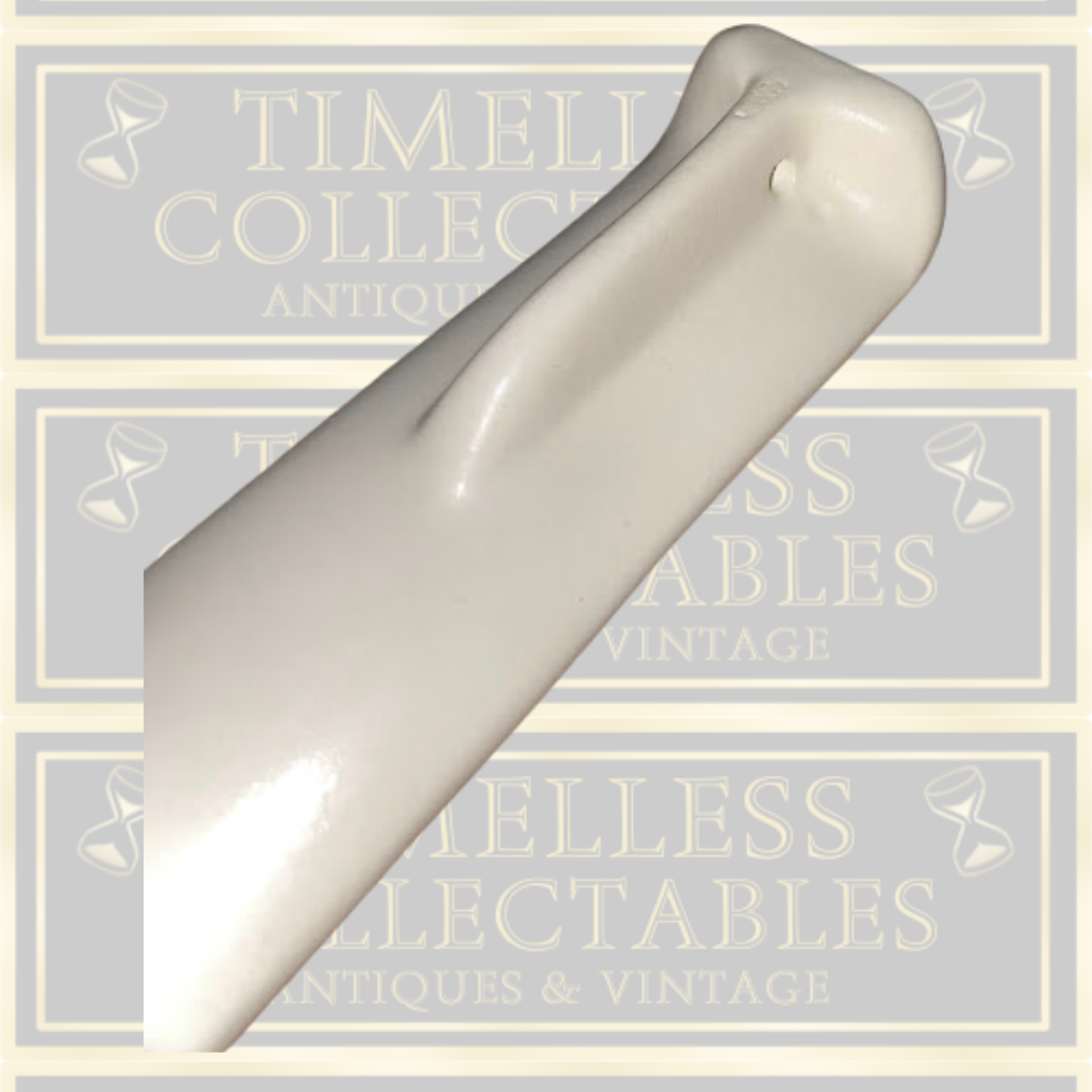 Vintage Studio Hand Painted Spoon Rest Signed M.C