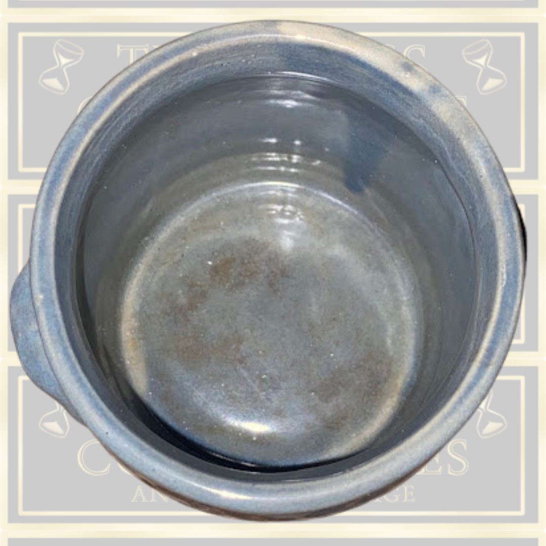 Vintage German Westerwald Stoneware Small Crock