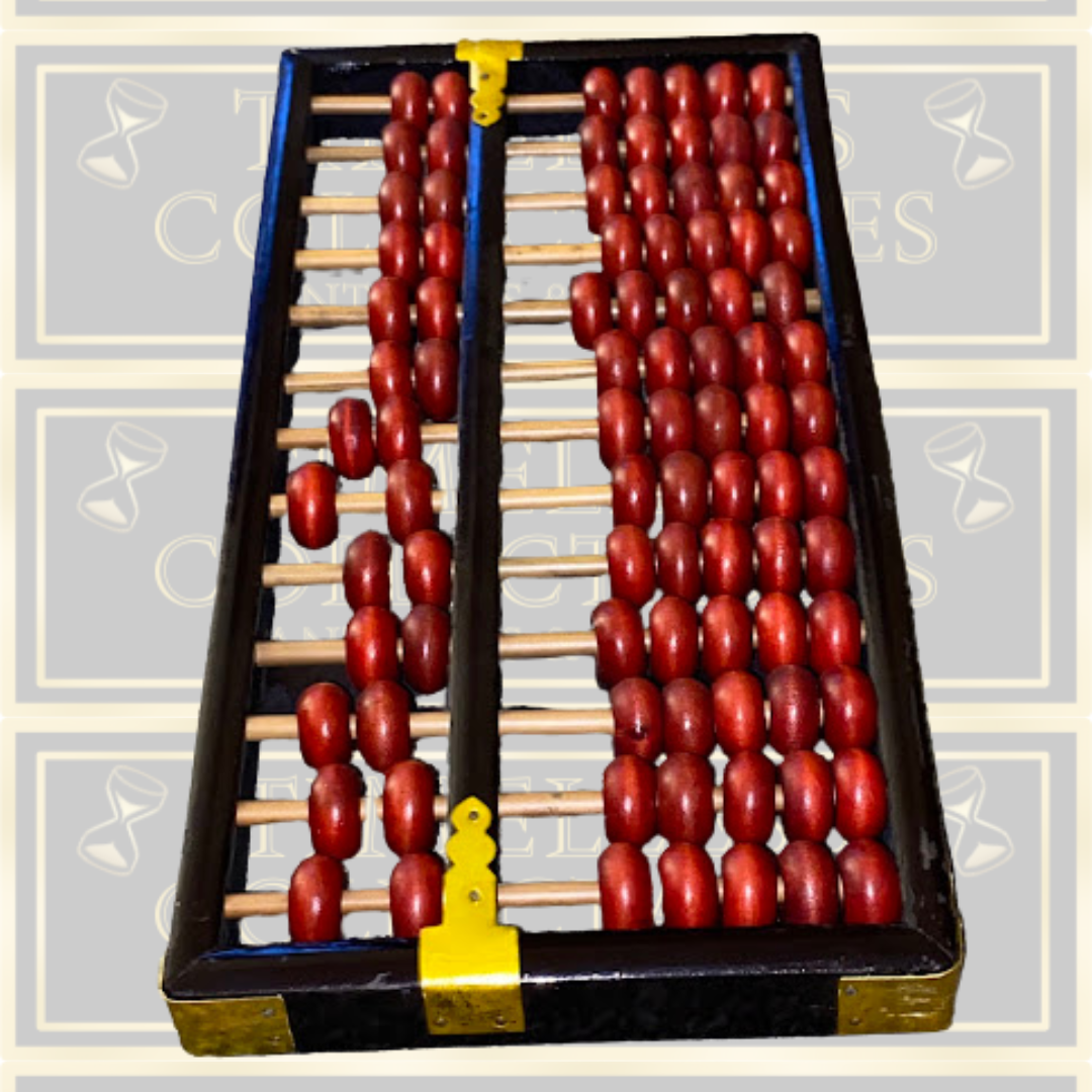 Vintage Lotus-Flower Brand Abacus