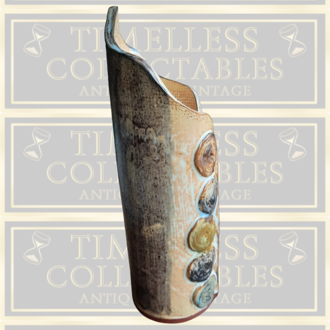 Vintage Danish Studio Vase Wrap Design