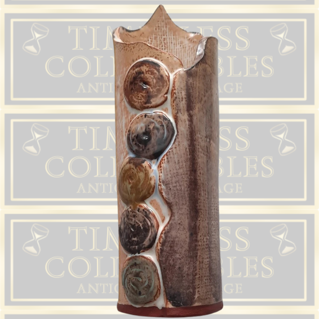 Vintage Danish Studio Vase Wrap Design