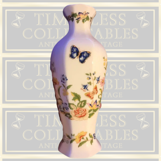 Vintage Aynsley 'Pembroke' Bone China Flower Vase