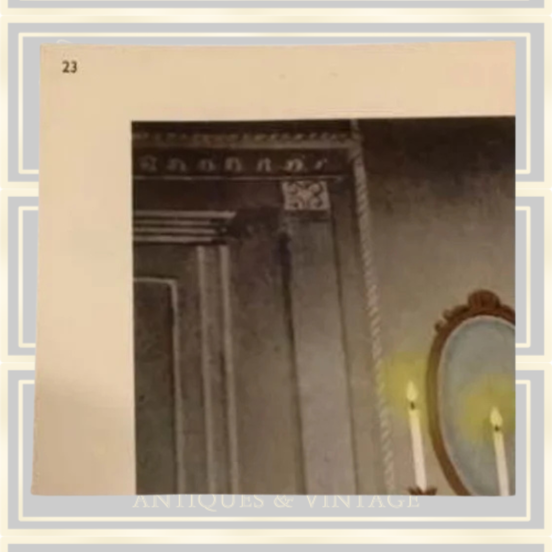 Vintage Beauty And The Beast School Classroom Poster