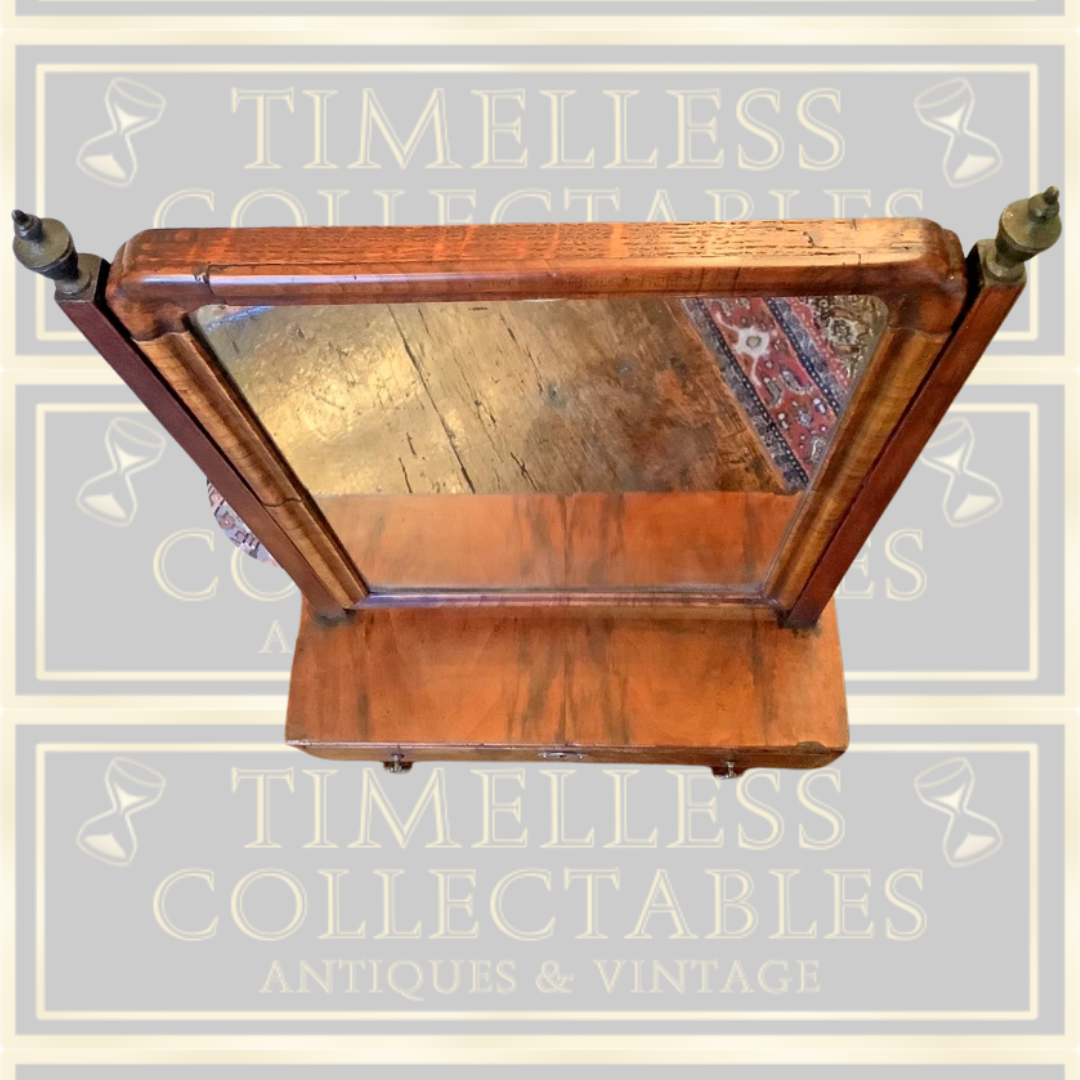 Antique Mid-18th Century Mahogany Mirror