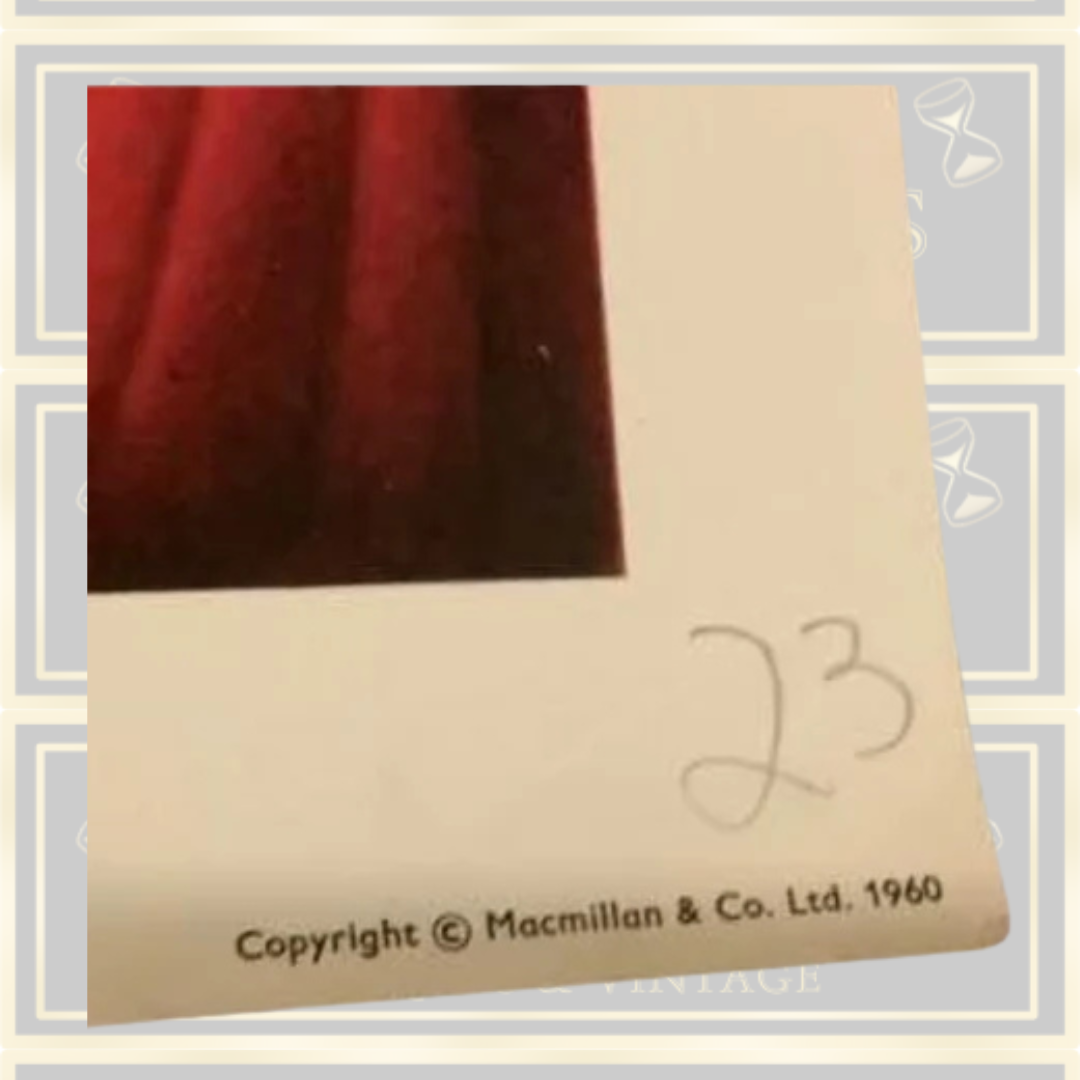 Vintage Beauty And The Beast School Classroom Poster