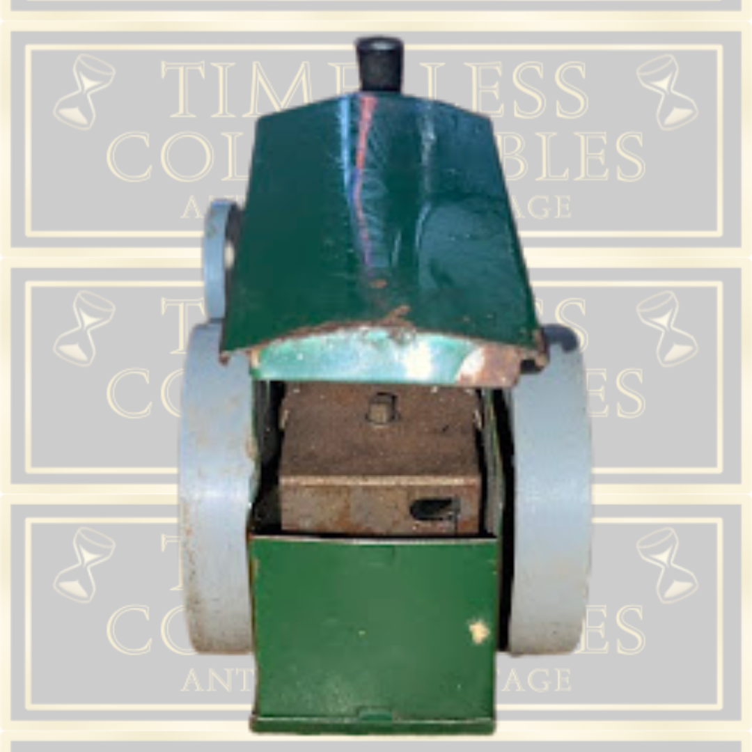 Vintage Tin Minic Wind Up Steam Roller