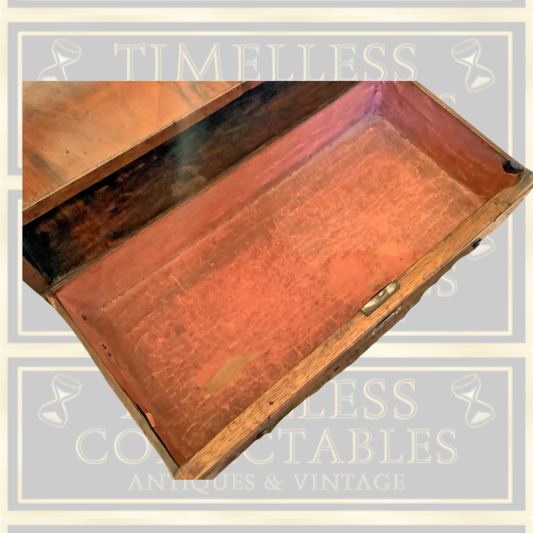 Antique Mid-18th Century Mahogany Mirror