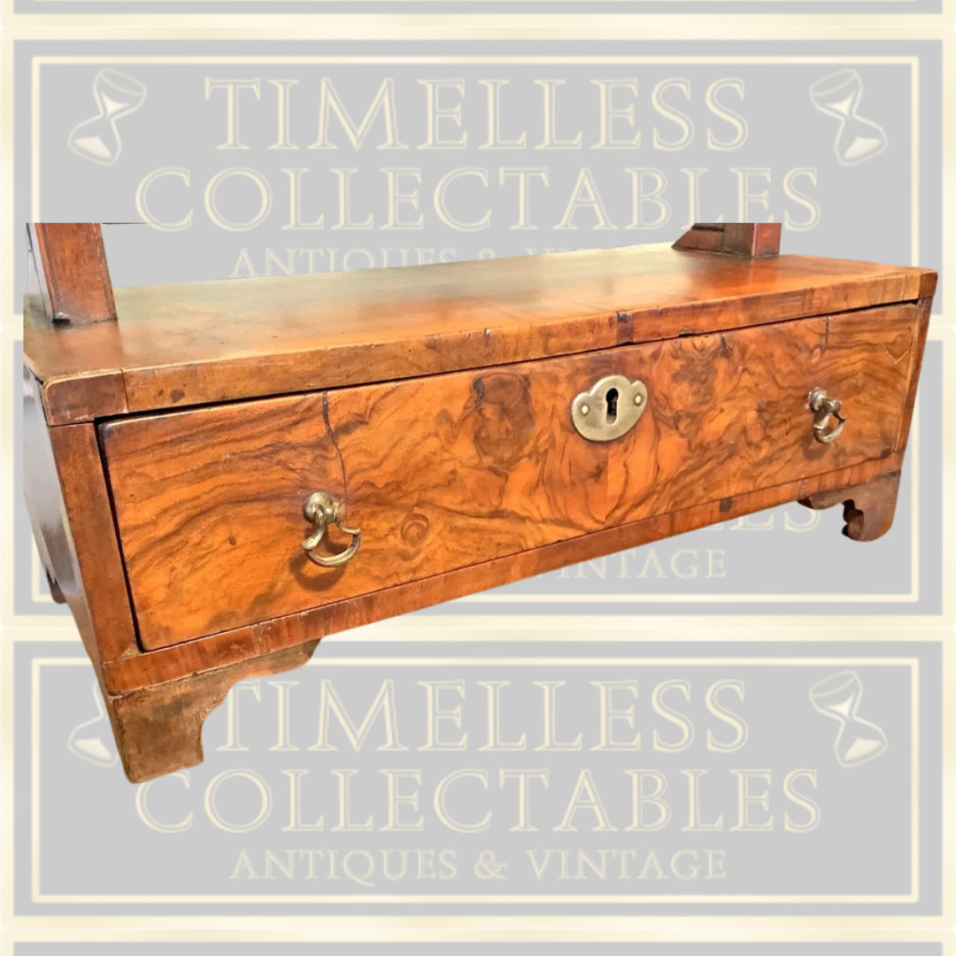 Antique Mid-18th Century Mahogany Mirror